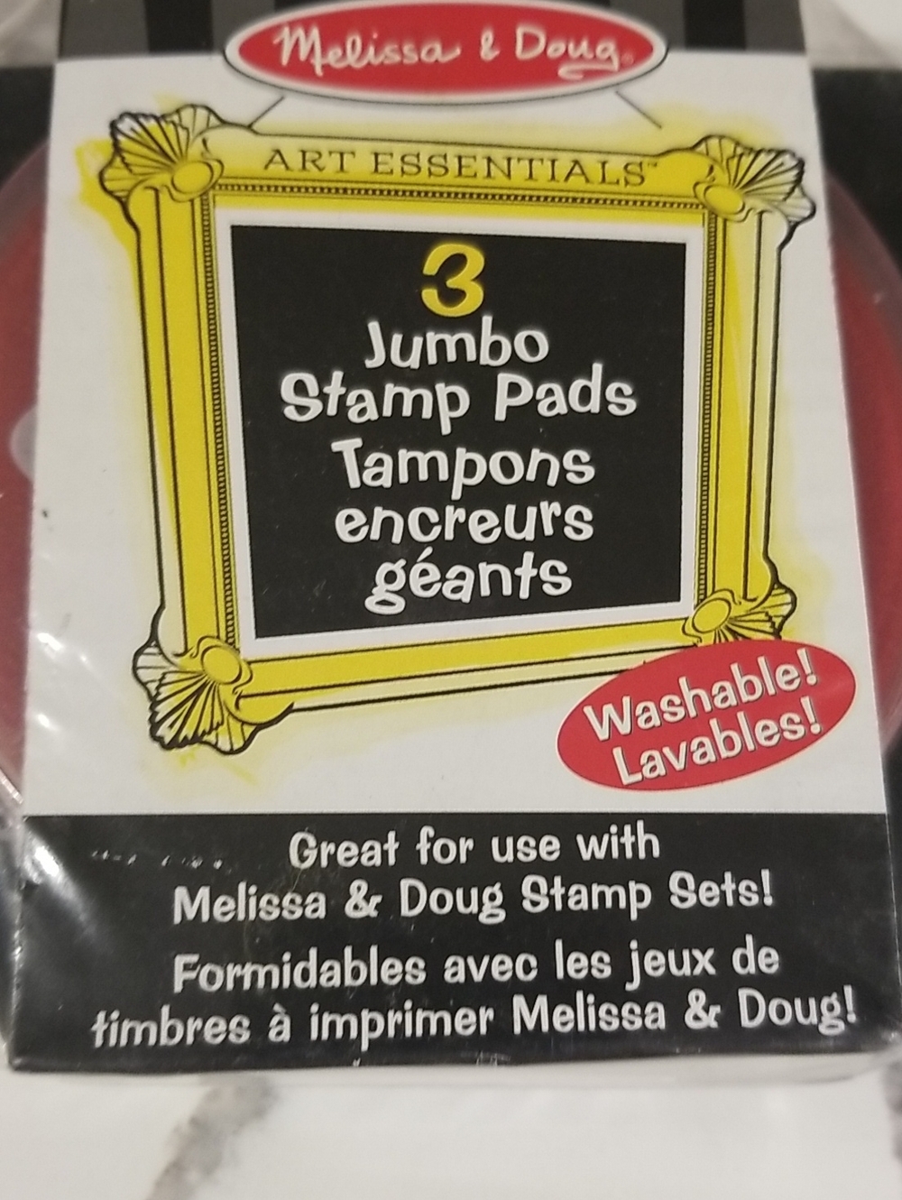 Melissa and Doug 3 Jumbo Stamp Pads